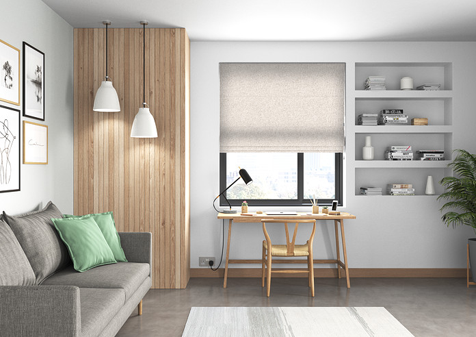 Rya, Natural - Roman Blind - Image 5